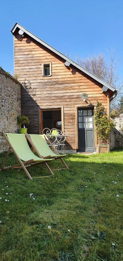 Honfleur à deux Acomodação com café da manhã Exterior foto